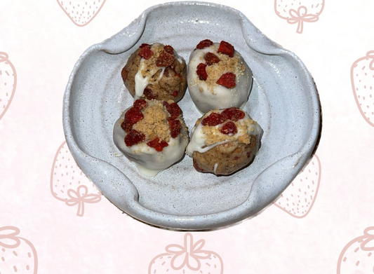 (Pre-Order) Strawberry Shortcake  Protein Balls (10 per pack)